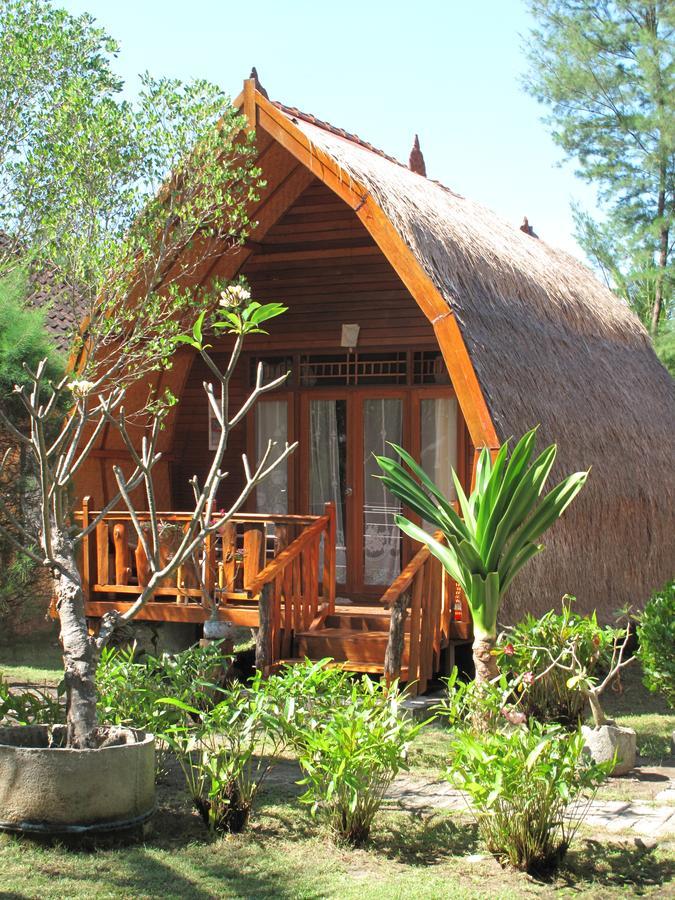 Jepun Bungalows Gili Meno Exterior foto