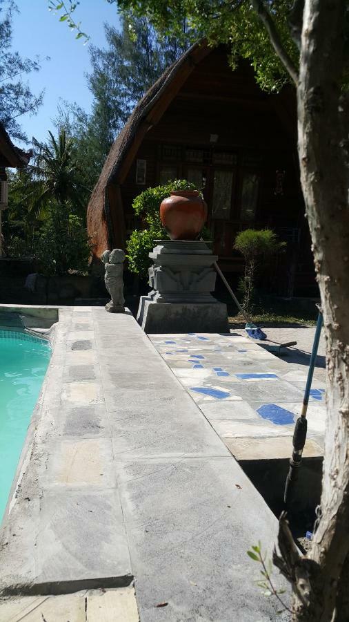Jepun Bungalows Gili Meno Exterior foto