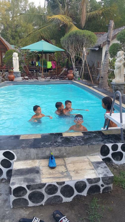 Jepun Bungalows Gili Meno Exterior foto